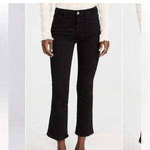 NWT Frame Le Crop Mini Boot Jeans